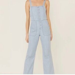 Idyllwind Sky Blue Denim Overalls